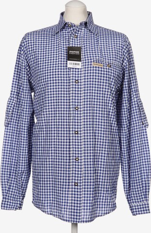 STOCKERPOINT Button Up Shirt in S in Blue: front
