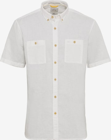 CAMEL ACTIVE Button Up Shirt in White: front