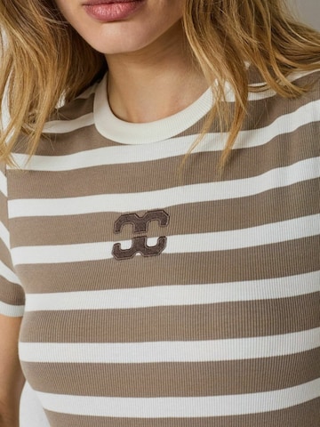 Top ' GrannyCC ' di co'couture in beige