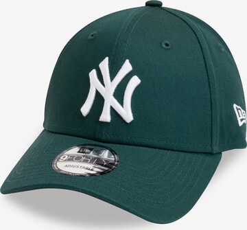 Cappello da baseball '9FORTY' di NEW ERA in verde: frontale