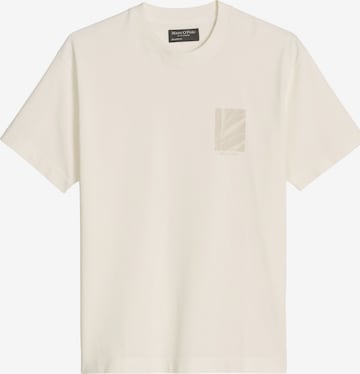 T-Shirt Marc O'Polo en beige : devant