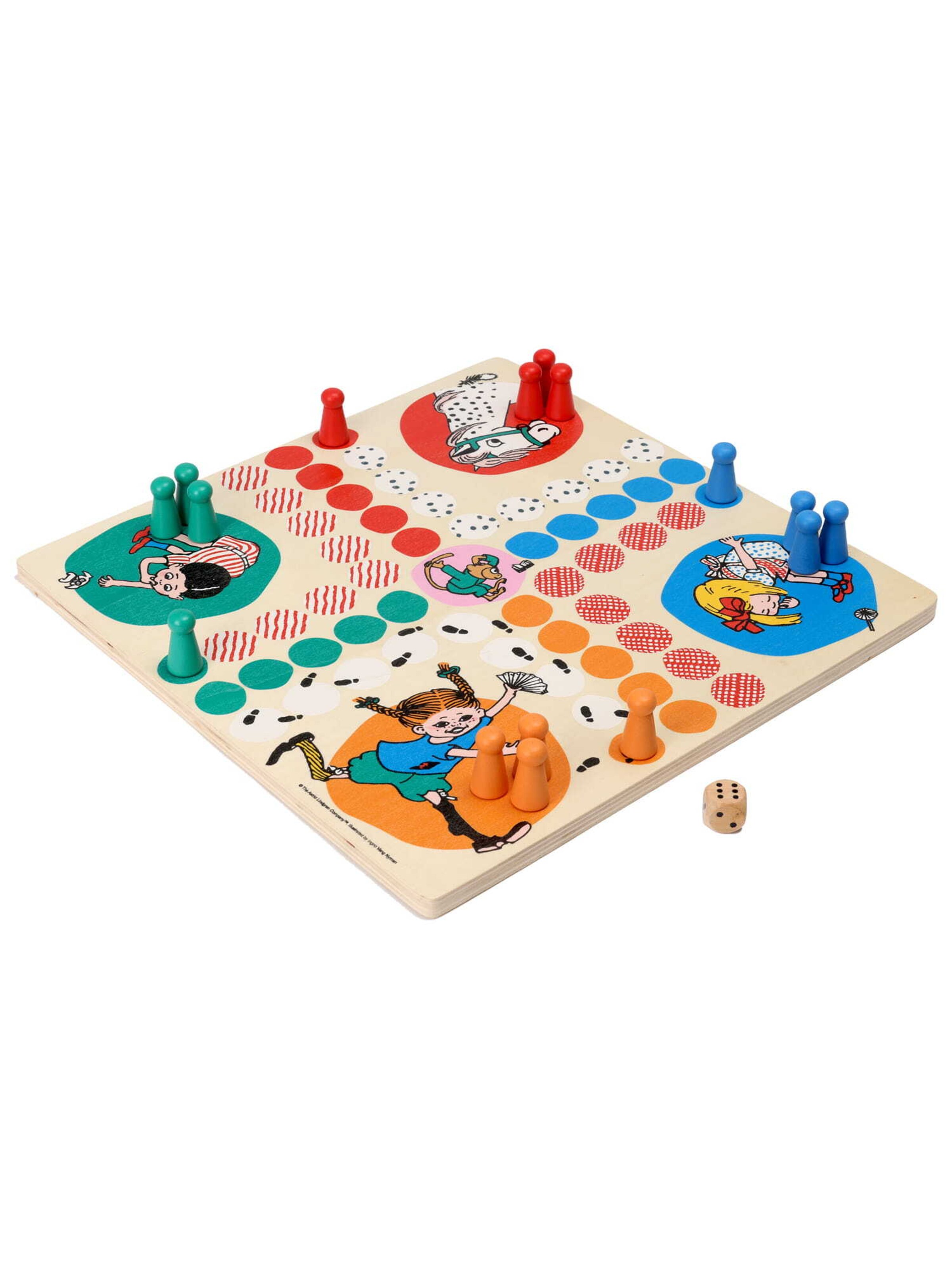 Pippi Brettspiel in Mischfarben: Vorderseite