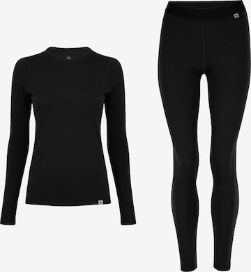 Survêtements 'Merino' DANISH ENDURANCE en noir : devant