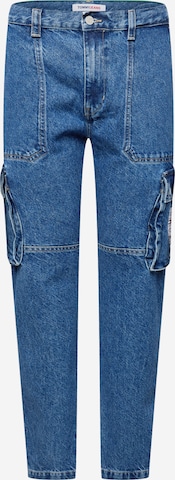 Jeans cargo Tommy Jeans en bleu : devant