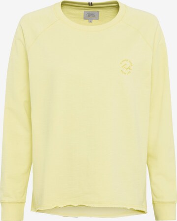 CAMEL ACTIVE Sweatshirt in Yellow: front