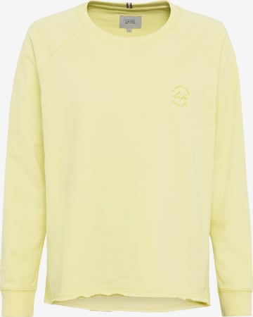 CAMEL ACTIVE Sweatshirt in Yellow: front