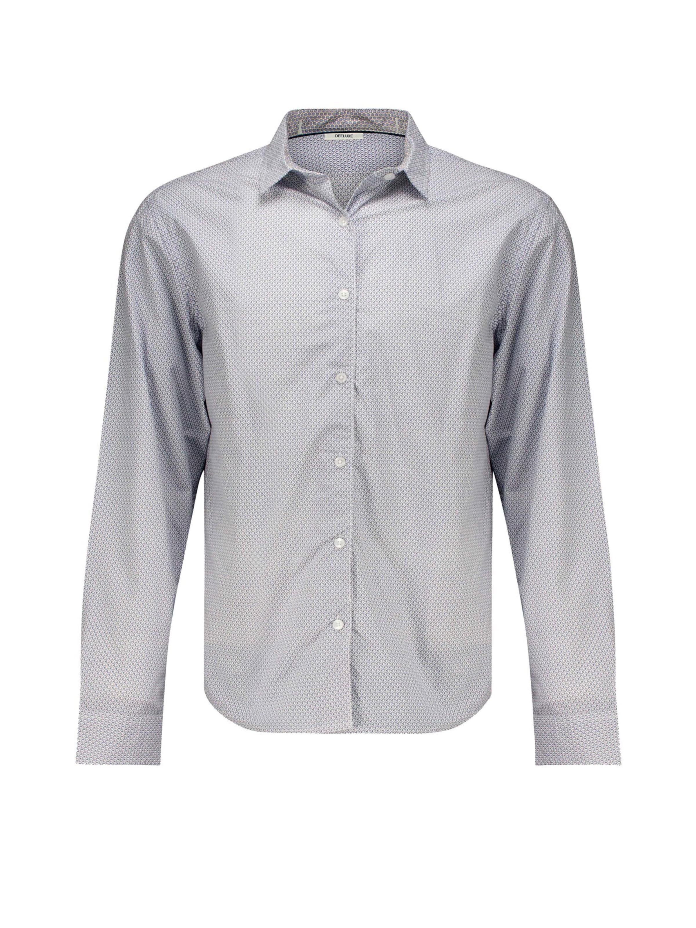 Coupe regular Chemise 'NATSU' Deeluxe en bleu : devant