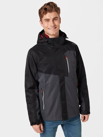 CMP Jacke in Grau: Vorderseite