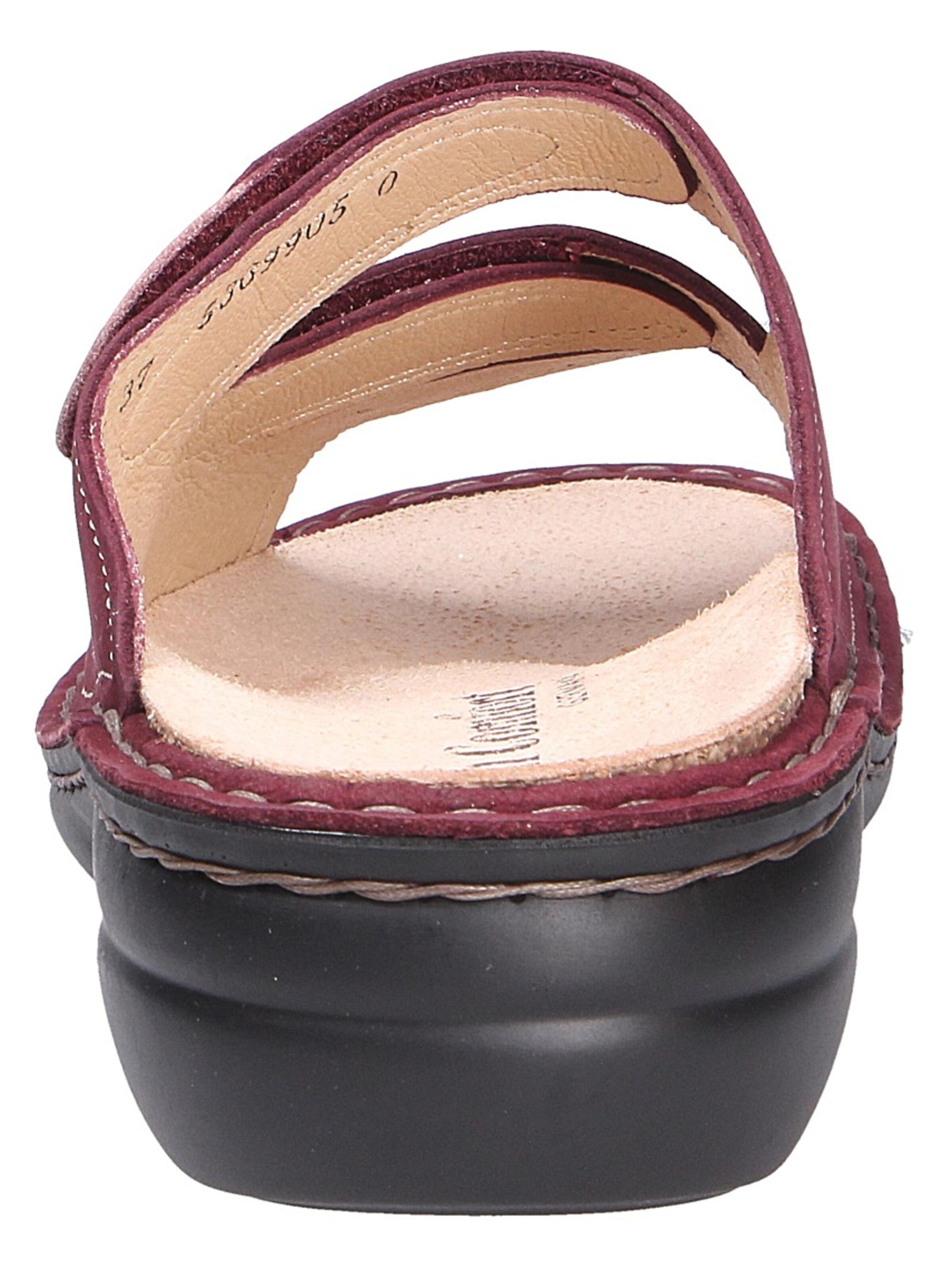 Finn Comfort Mules 'KOS' in Red