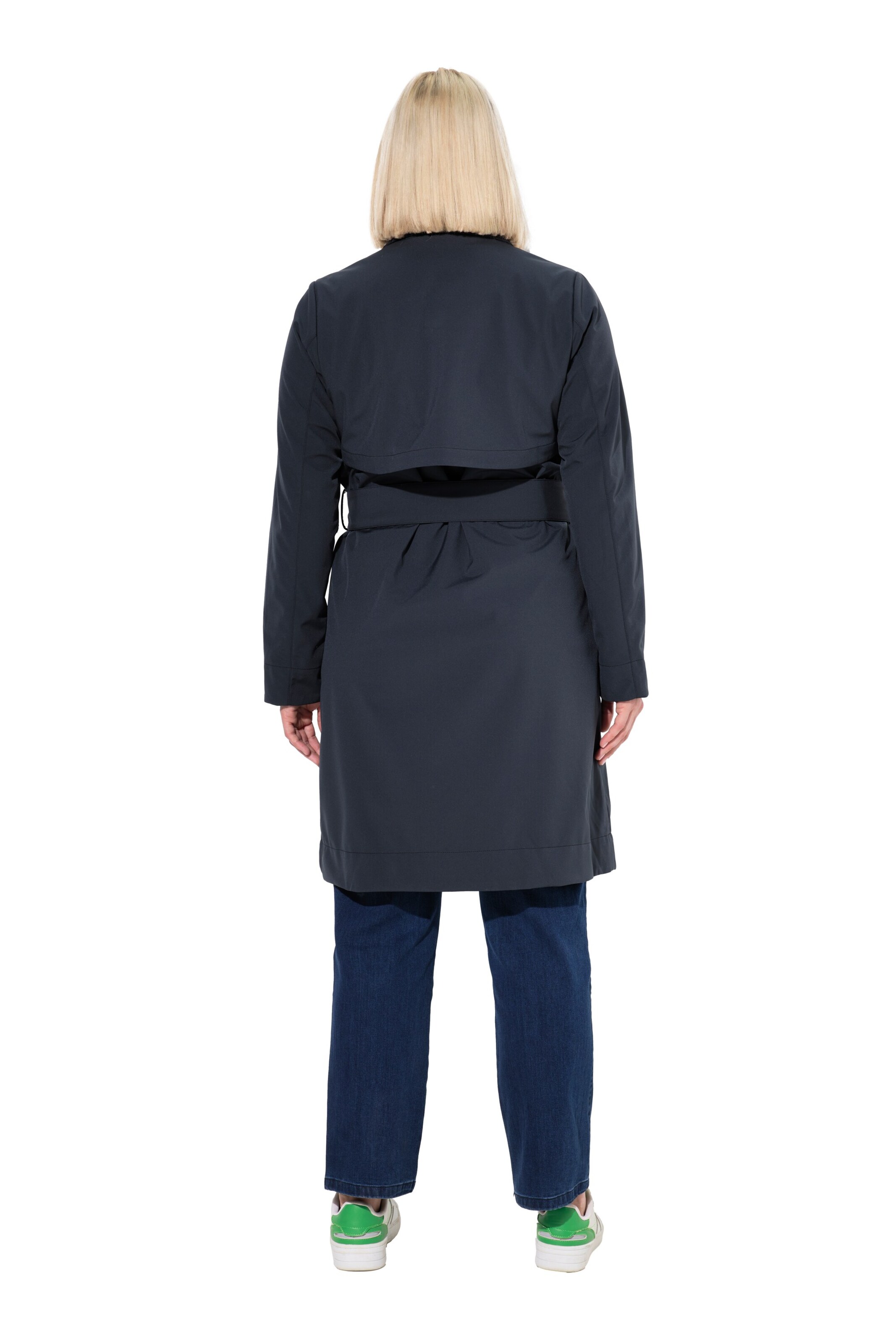 Ulla Popken Mantel in Blau