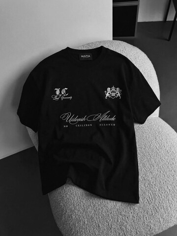 Kleidermafia Paita 'Oversize Local T-shirt - Black' värissä musta