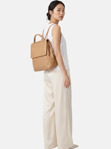 Zaino 'Zaino Donna Pelle Genuina Virginia Rhinè 30x32 cm' di Virginia Rhinè in beige