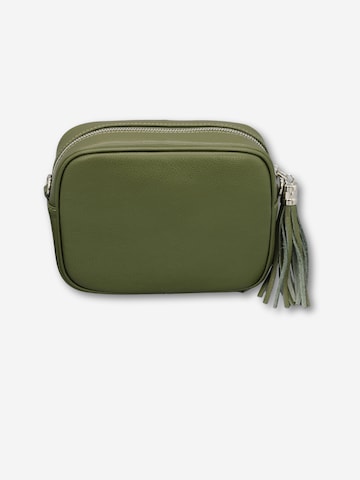 Brise Crossbody Bag 'Kira Silver' in Green: front