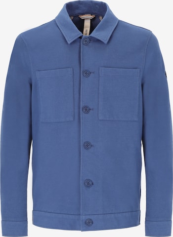 Distretto12 Regular Fit Hemd 'Portland' in Blau: Vorderseite