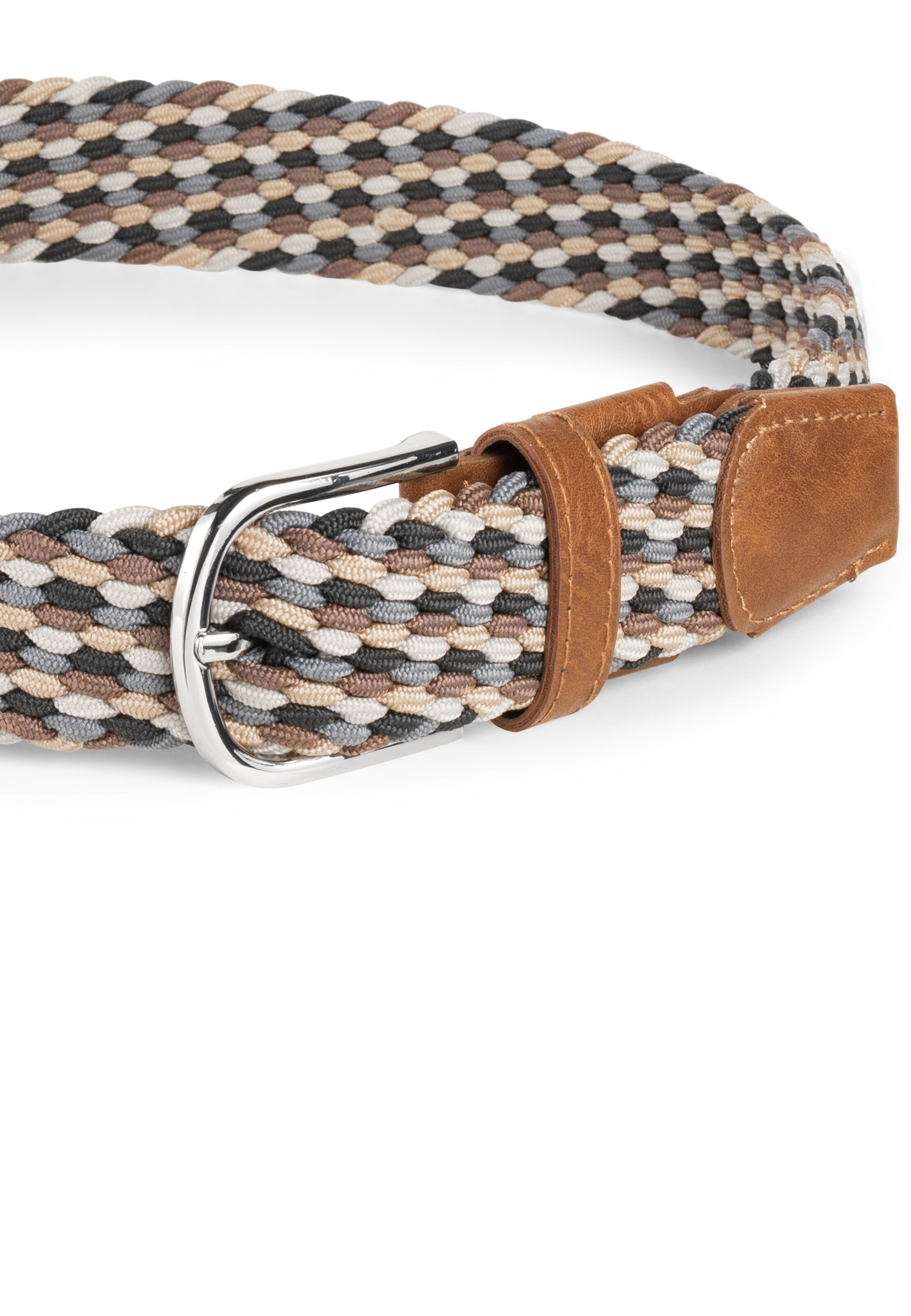 INDICODE JEANS Gürtel ' Anders ' in Beige