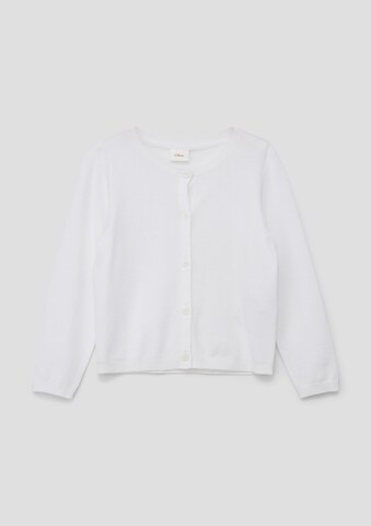 Cardigan s.Oliver en blanc