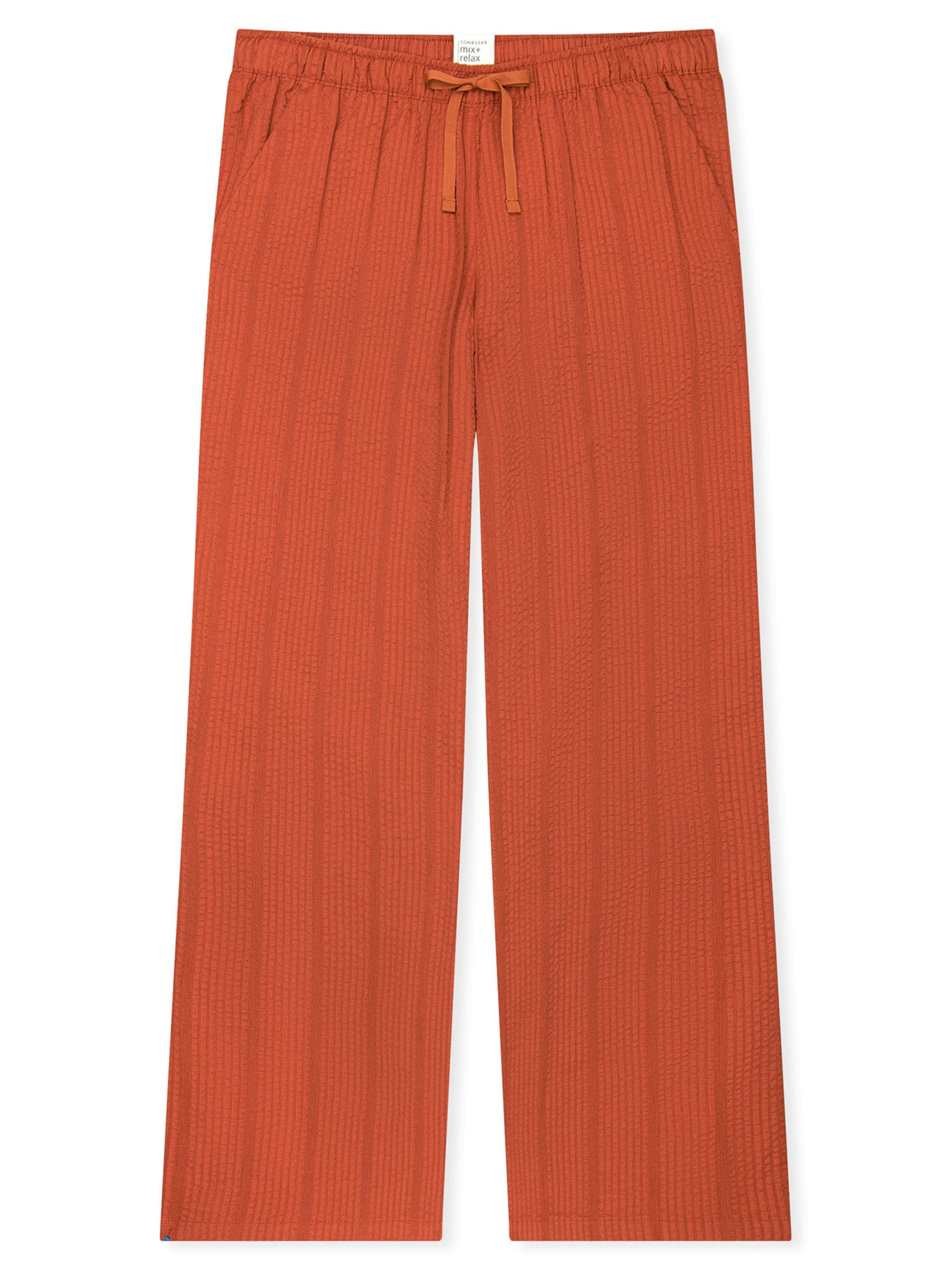 Pantalon de pyjama ' Mix Relax ' SCHIESSER en orange : devant