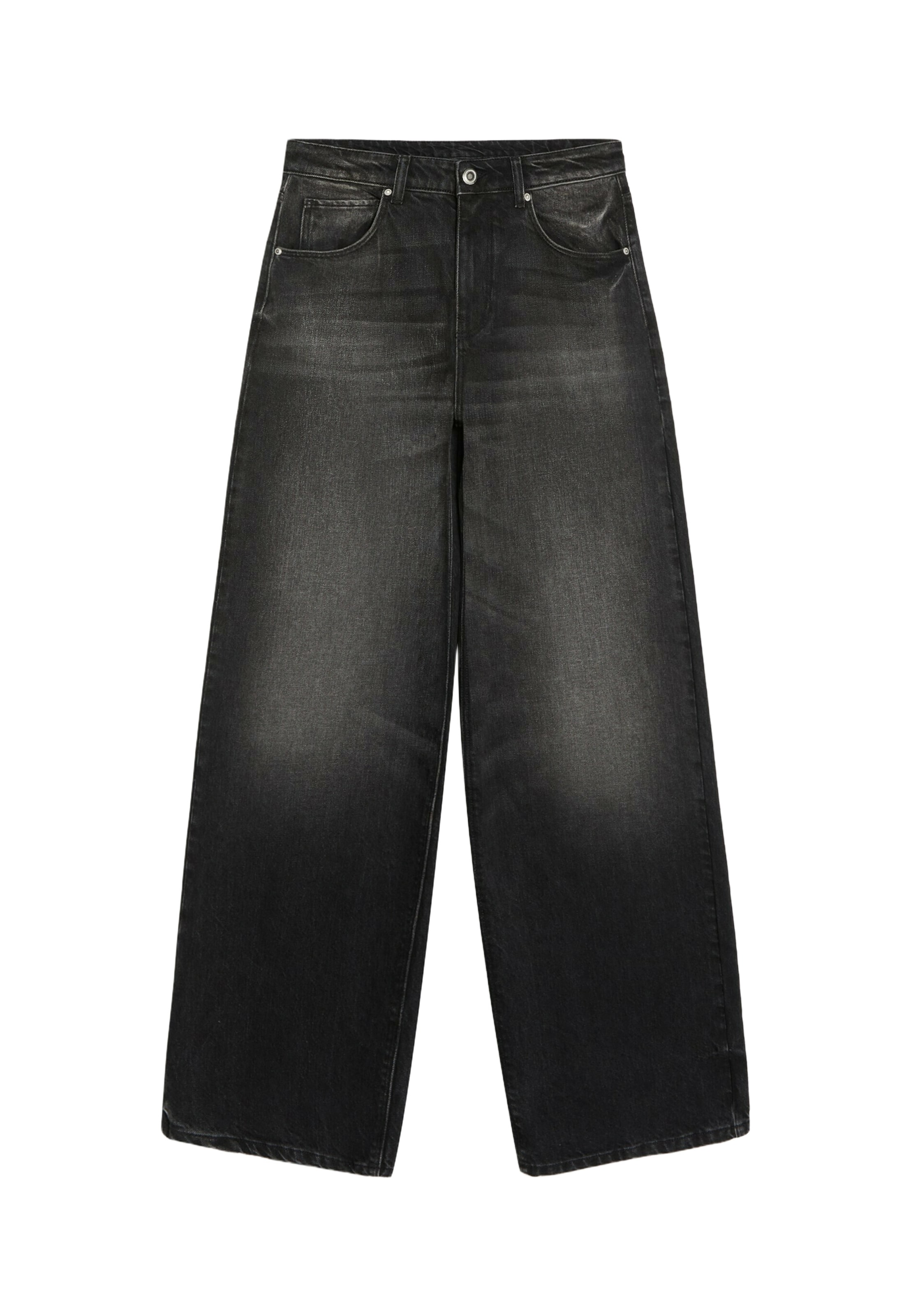Jeans in 24-25 Bershka di colore nero denim, Visualizzazione prodotti