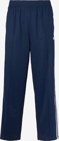 mėlyna ADIDAS ORIGINALS Laisvas Kelnės: priekis