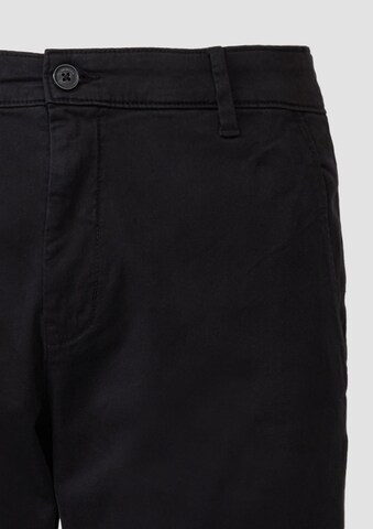 QS Slim fit Pants 'Rick' in Black