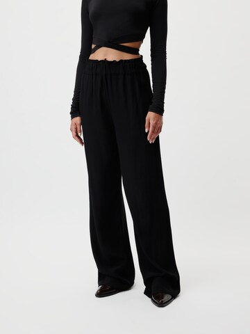 Loosefit Pantalon 'Roxane' LeGer by Lena Gercke en noir : devant