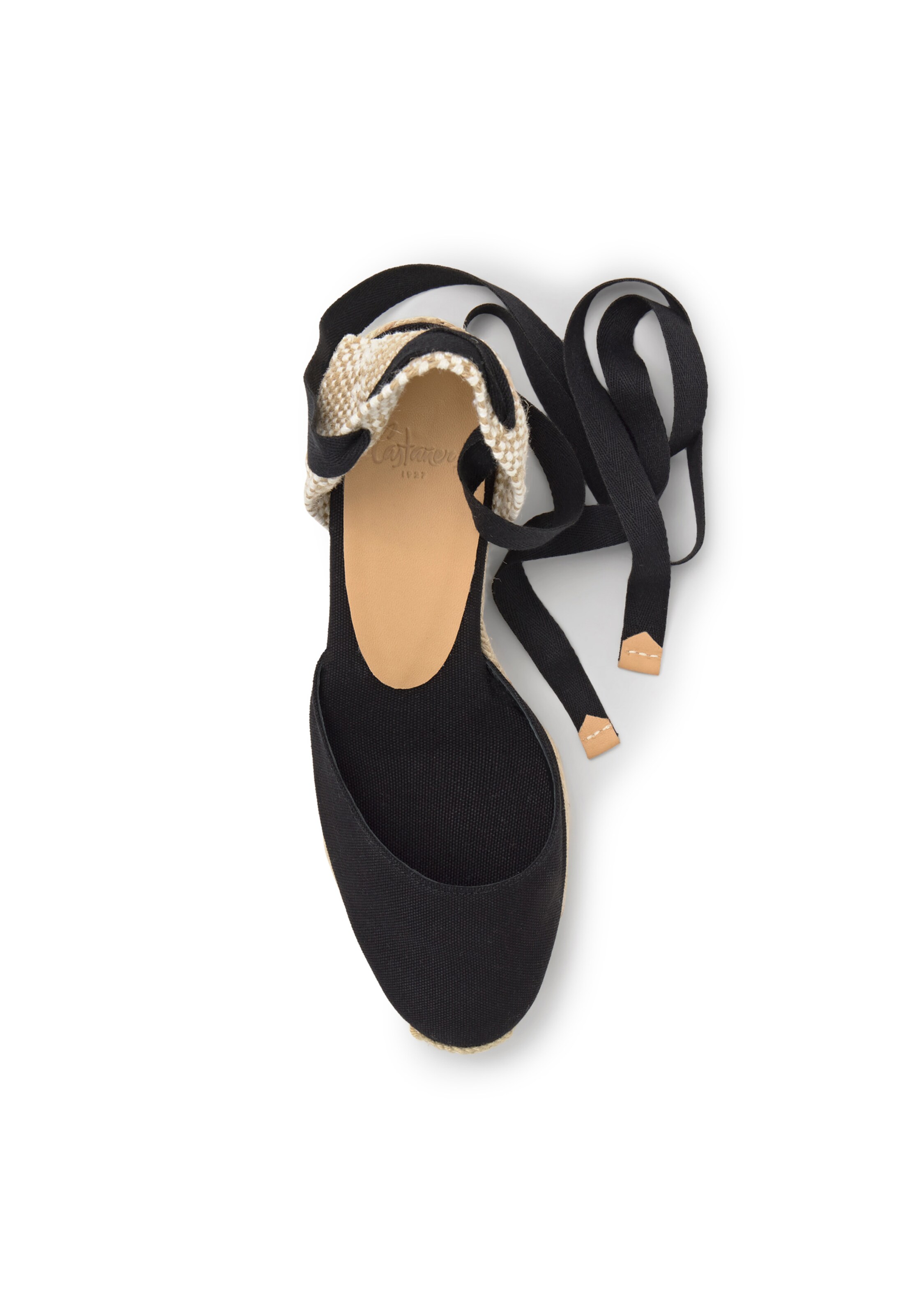 Espadrillas ' CARINA ' di Castañer in nero: superiore