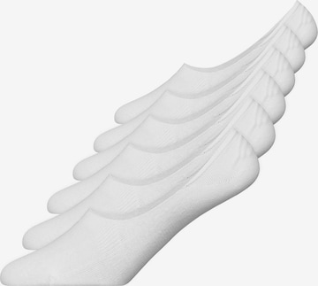 SNOCKS Füßlinge in Weiß: Vorderseite