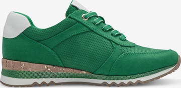 MARCO TOZZI Rövid szárú sportcipők - zöld