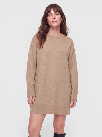 everly® Jurk in Beige: voorkant