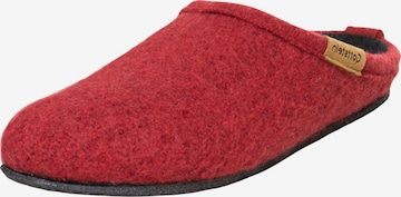 Gottstein Hausschuh 'Walkpantoffel ALP- COMFORT-FE' in Rot: Vorderseite