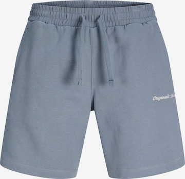 JACK & JONES Trousers 'JPSTKarl Norrebro' in Blue: front