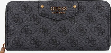 Portamonete 'Brenton' di GUESS in grigio: frontale