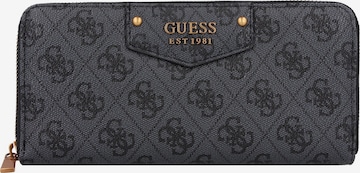 GUESS Wallet 'Brenton' in Grey: front