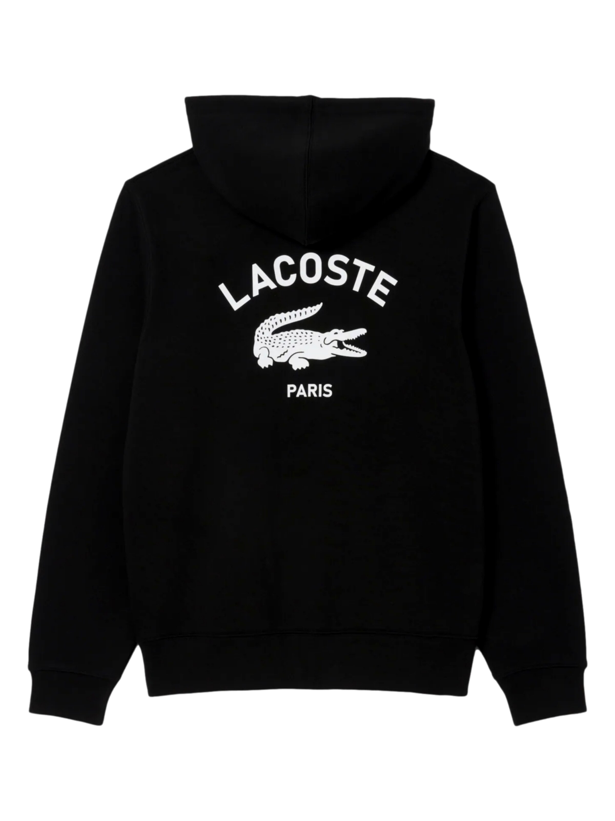 Bluză de molton de la LACOSTE pe negru