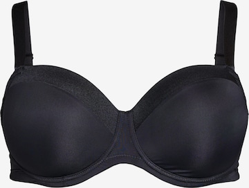 Devoted by ZizziPush-up Grudnjak 'LELINE' - crna boja: prednji dio