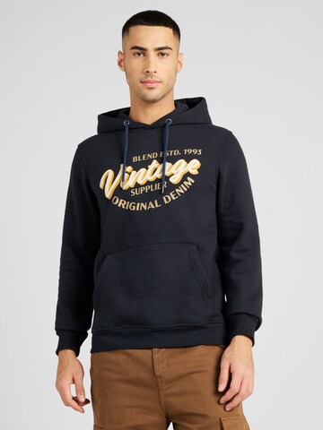 Sweat-shirt BLEND en noir : devant