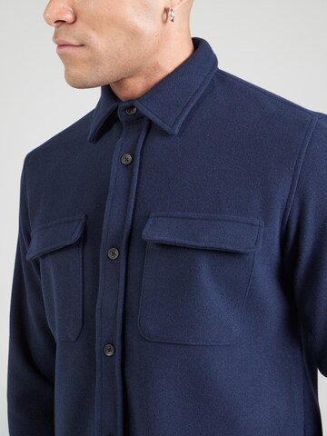 Dstrezzed Regular fit Πουκάμισο 'Ulrik' σε μπλε