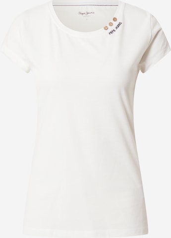 Pepe Jeans Koszulka 'RAGY' w kolorze biały: przód