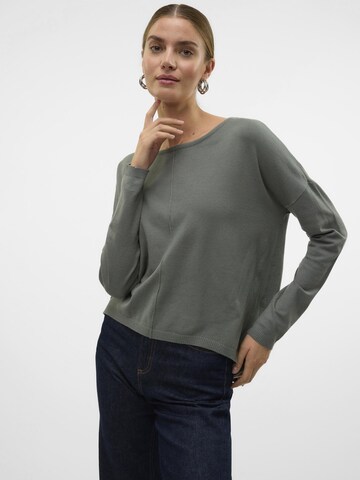 VERO MODA Trui 'VMBREEZE' in Groen