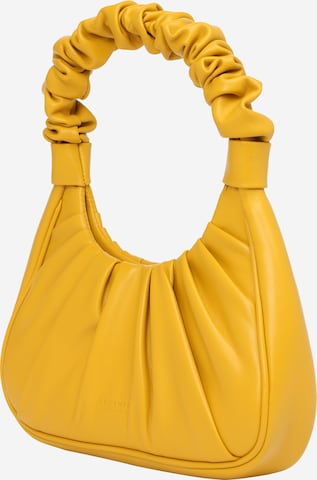 Seidenfelt Manufaktur - Bolso de mano 'Elnes' en amarillo: frente