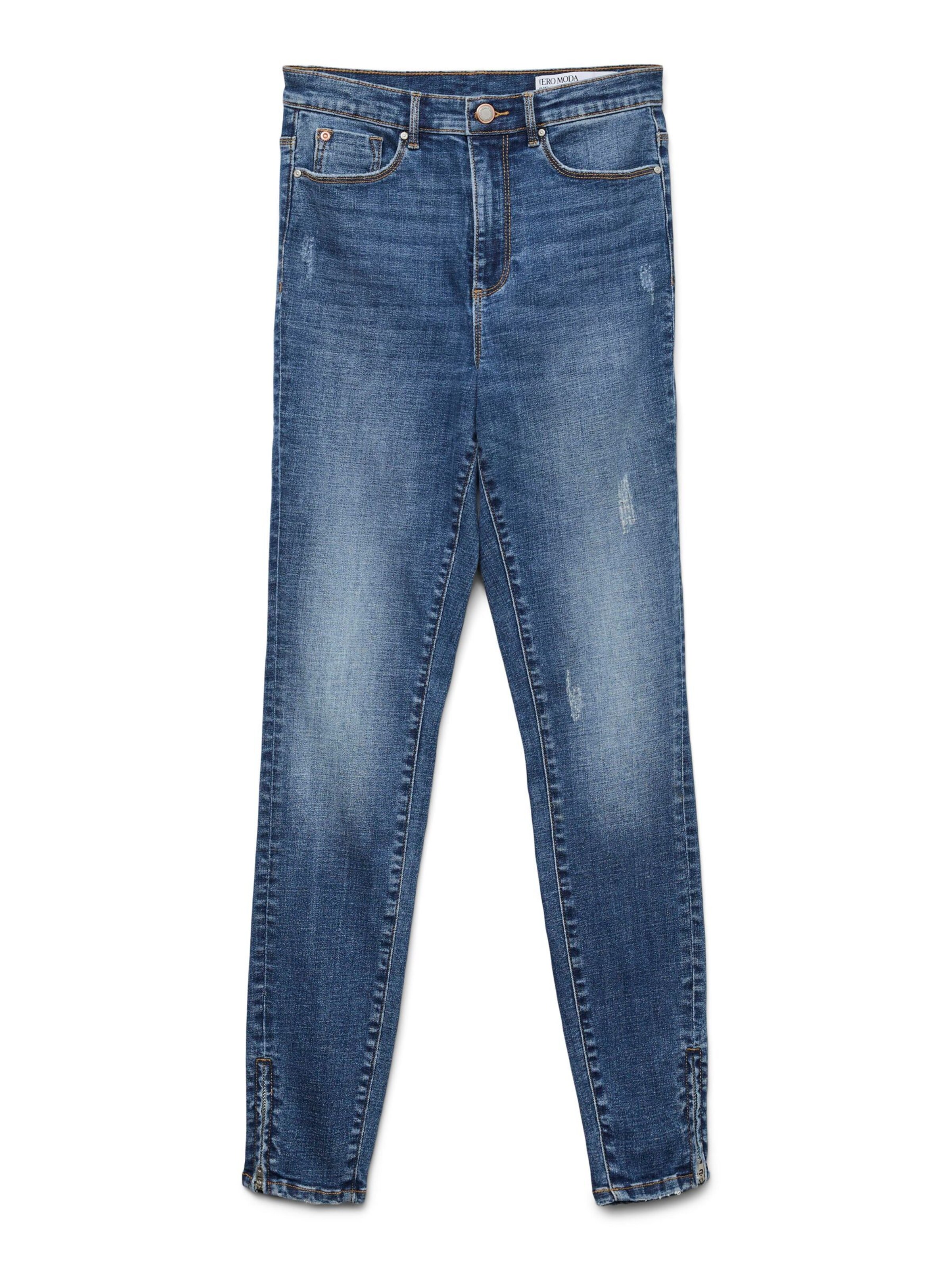 VERO MODA Skinny Jeans 'VMBe' in Blau: Vorderseite