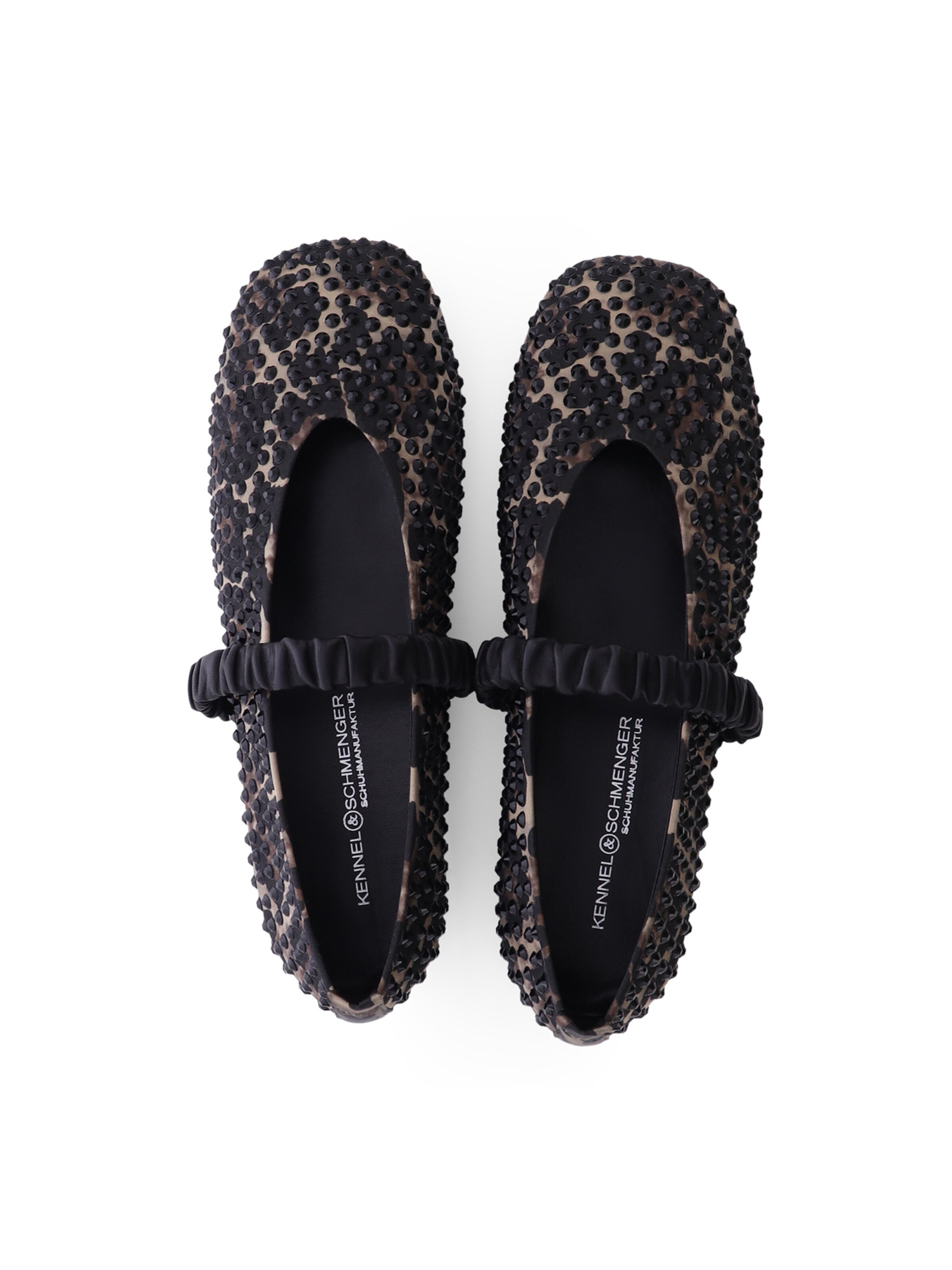 Kennel & Schmenger Strap ballerina 'Blair' in Black