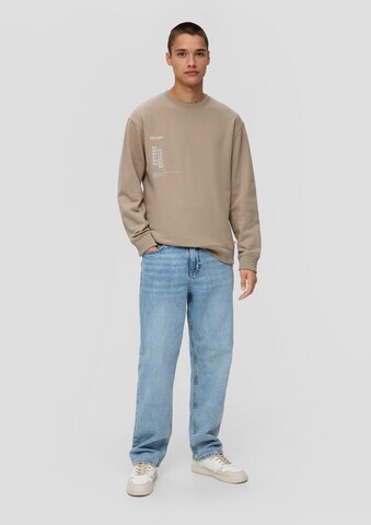 QS Sweatshirt in Beige