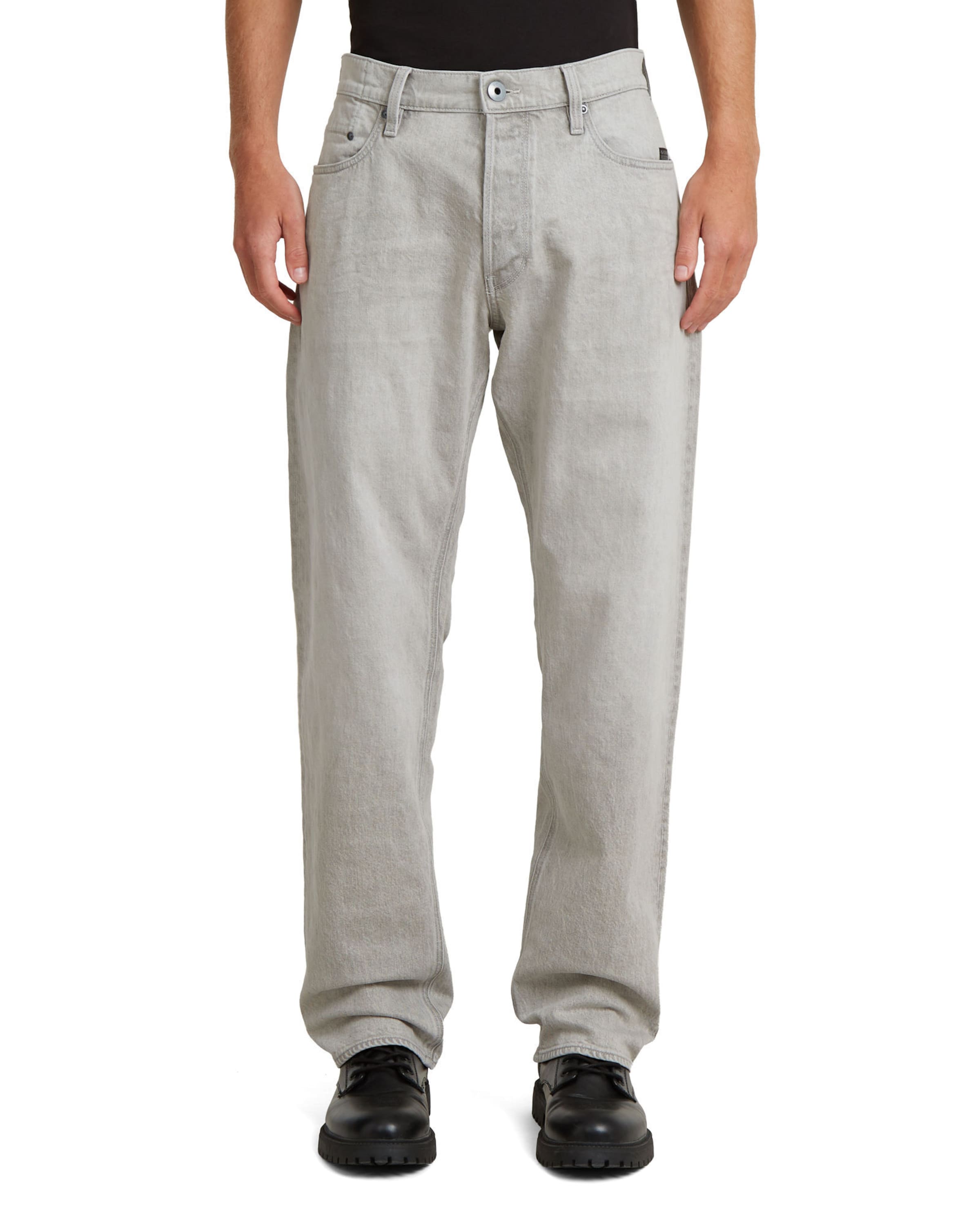 G-STAR Regular Jeans - 'Dakota Straight Jeans' in Grau: Vorderseite