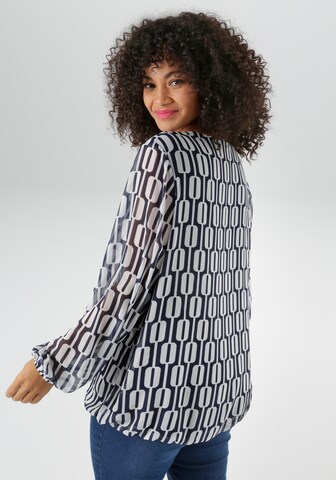 Aniston Bluse in Blau
