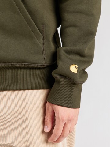 Bluză de molton 'Chase' de la Carhartt WIP pe verde