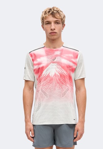 ASICS Performance shirt 'FUJITRAIL ELITE' in White: front