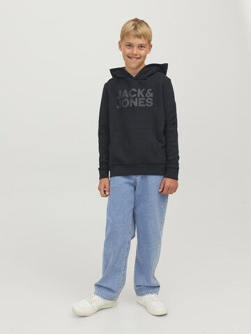 Jack & Jones Junior Regular fit Sweatshirt 'JJECORP' i svart