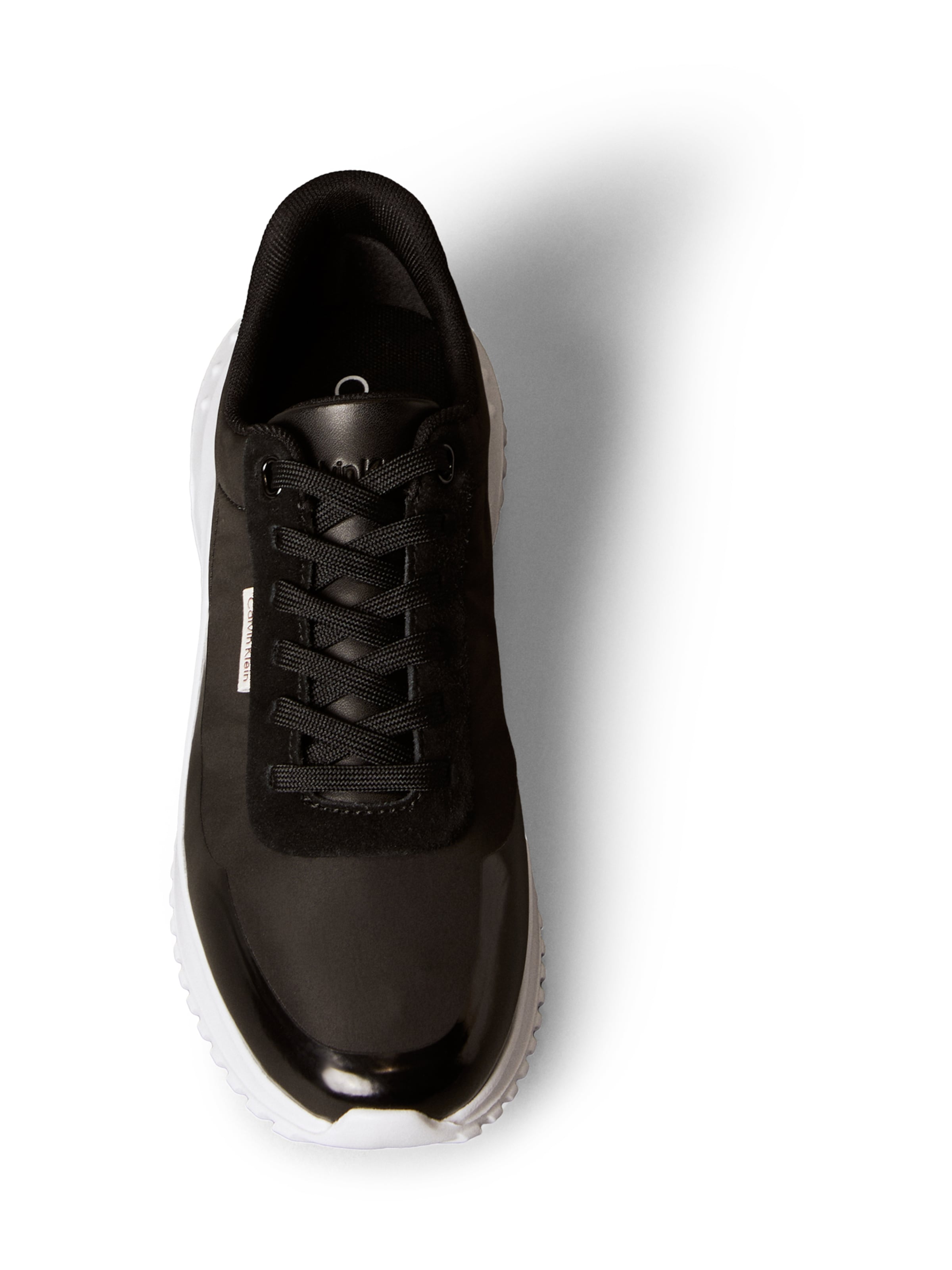 Calvin Klein Platform trainers in Black