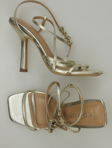 KG by Kurt Geiger Sandals & High-Heeled Sandals in 36 in Gold: front